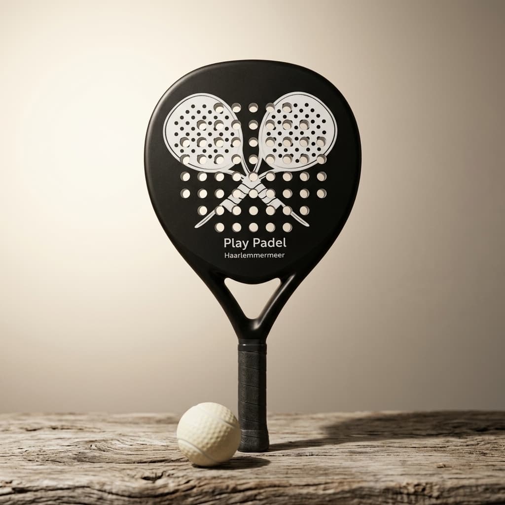 Eigen design padel racket voorbeeld van PlayPadel club