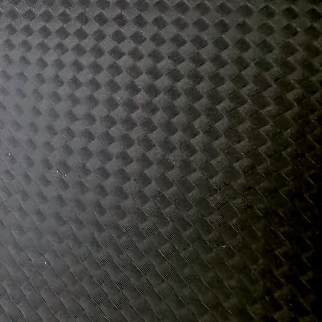 Echte foto: carbonpatroon van de hoes van dichtbij
